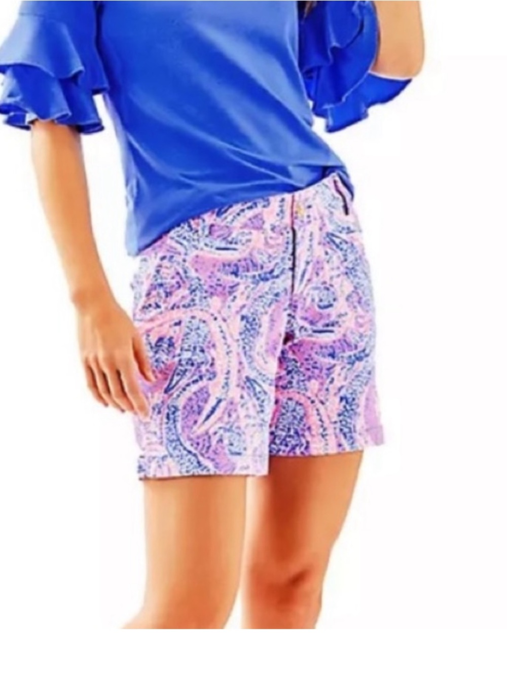 Lilly Pulitzer Jayne 7” shorts maybe gator size 12
